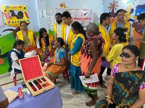 Eye Check up Camp by LC Rayagada Aparajita